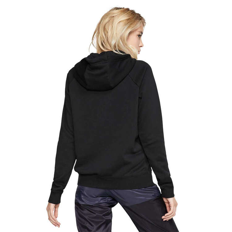 Nike Womens Sportswear Essential Fleece Pullover Hoodie - Black