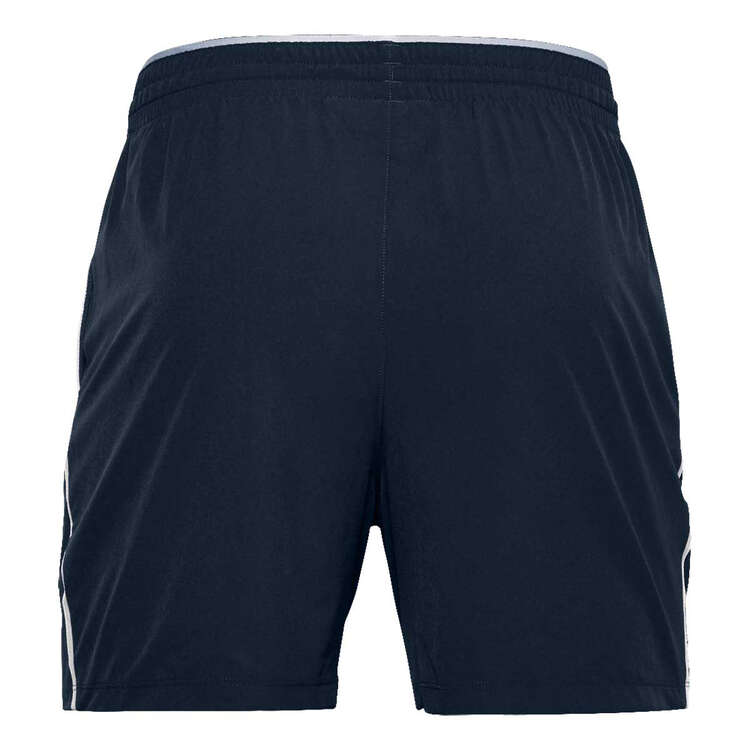 Under Armour Mens Lightweight Qualifier 5-inch Woven Training Shorts - Navy