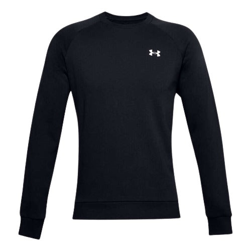 Under Armour Mens Rival Cotton Sweatshirt - Black