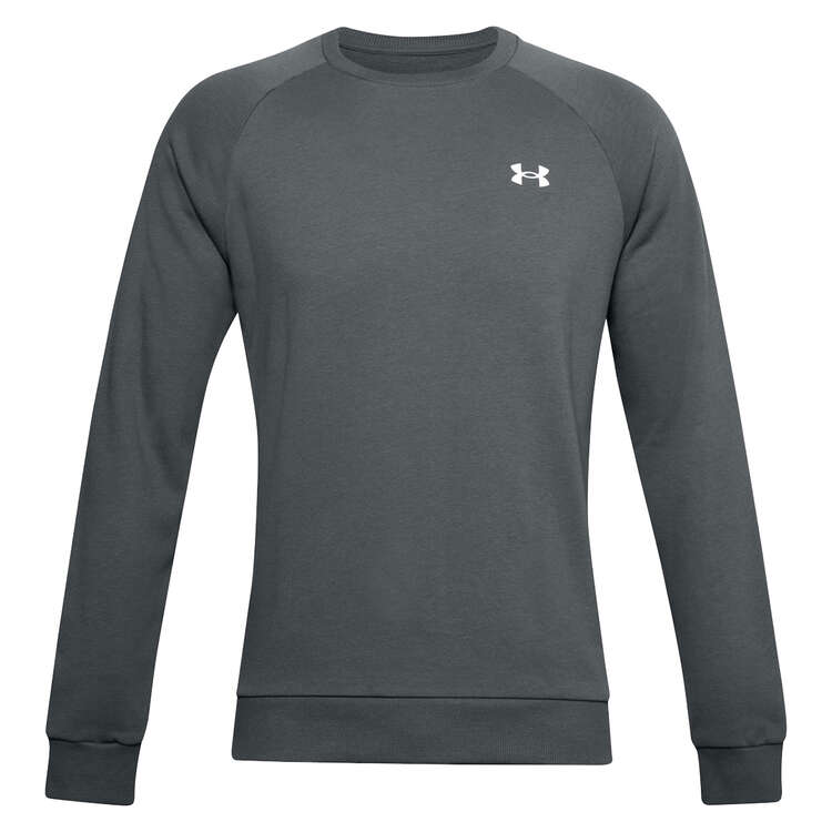 Under Armour Mens Rival Cotton Sweatshirt - Grey