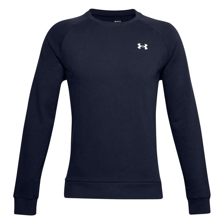 Under Armour Mens Rival Cotton Sweatshirt - Navy