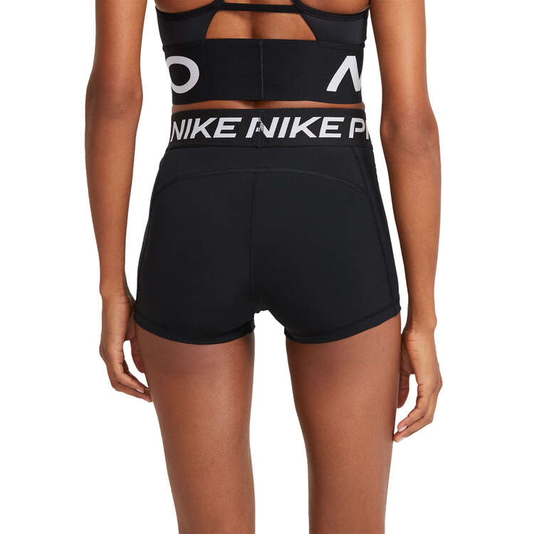 Nike Pro Womens 365 3in Shorts - Black/White