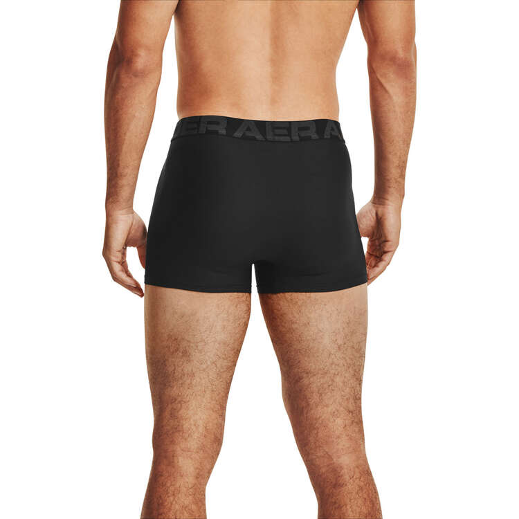 Under Armour Mens UA Tech 3-inch Underwear 2 Pack - Black