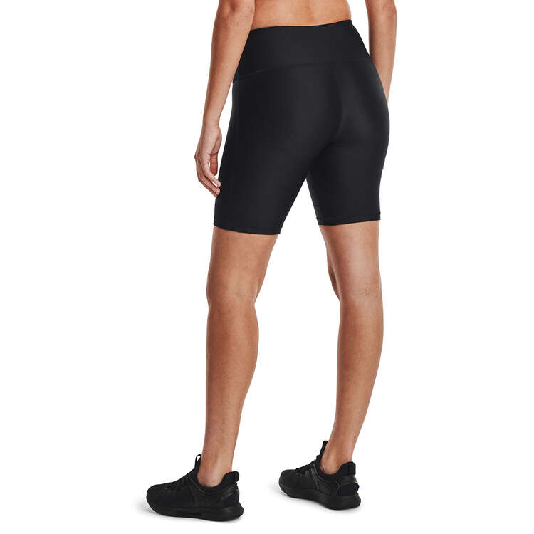 Under Armour Womens HeatGear Armour Lighweight Bike Shorts - Black