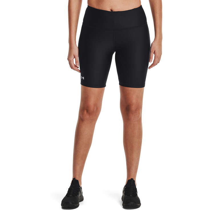 Under Armour Womens HeatGear Armour Lighweight Bike Shorts - Black