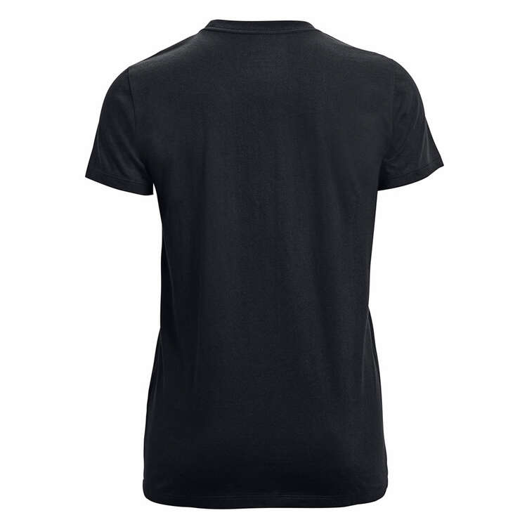 Under Armour Womens Super-Soft Sportstyle Logo Tee - Black