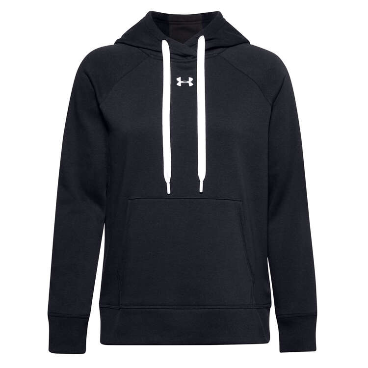 Under Armour Womens Rival Fleece HB Hoodie - Black