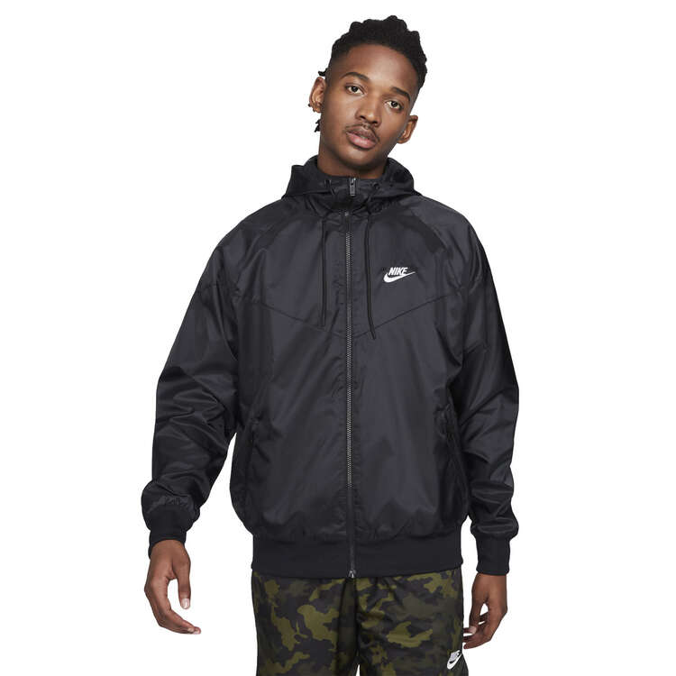 Nike Mens Sportswear Windrunner Jacket - Black/White