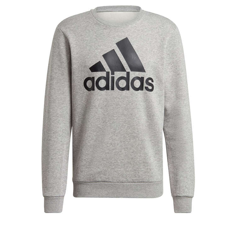 adidas Mens Big Logo Sweatshirt - Grey