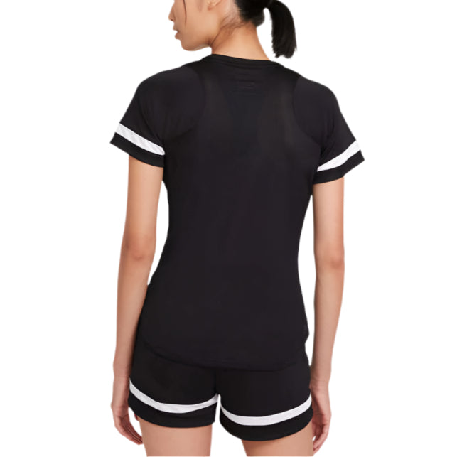 Nike Womens Academy 21 Football Tee - Black