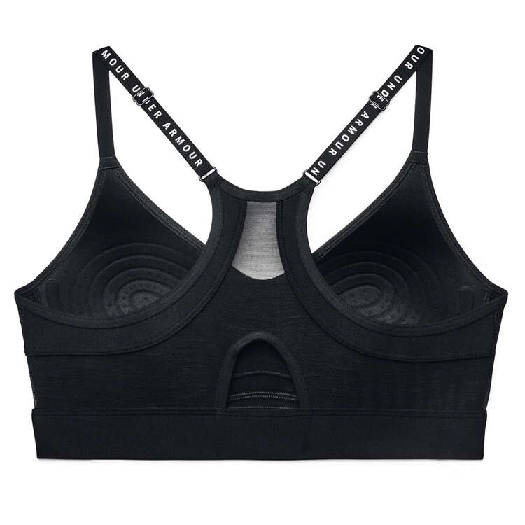 Under Armour Womens Infinity Low Support Covered Sports Bra - Black