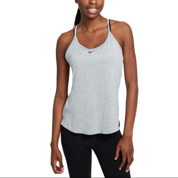 Nike Womens Dri-FIT One Tank Relaxed Fit - Grey