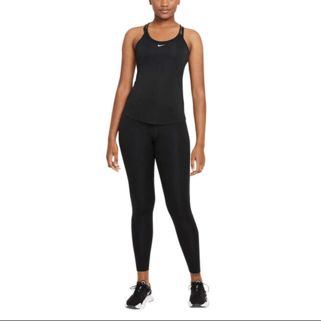 Nike Womens Dri-FIT One Tank Relaxed Fit - Black