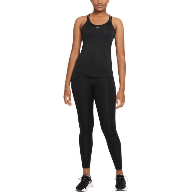 Nike One Womens Elastika Standard Tank - Black