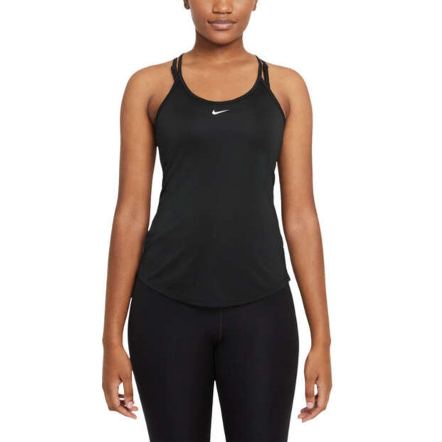 Nike One Womens Elastika Standard Tank - Black