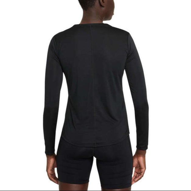 Nike Womens Dri-FIT One Standard Long Sleeve Top - Black