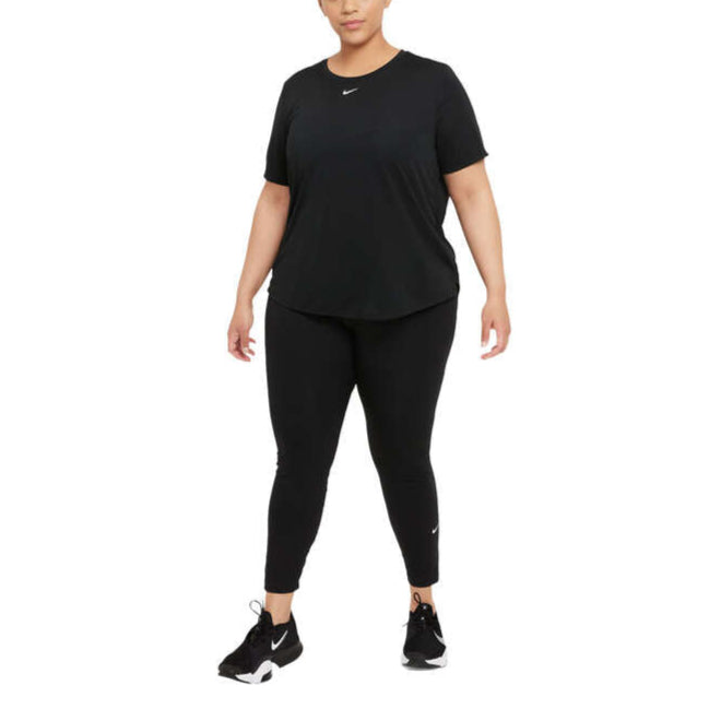 Nike Womens Dri-FIT One Standard Relaxed Tee - Black