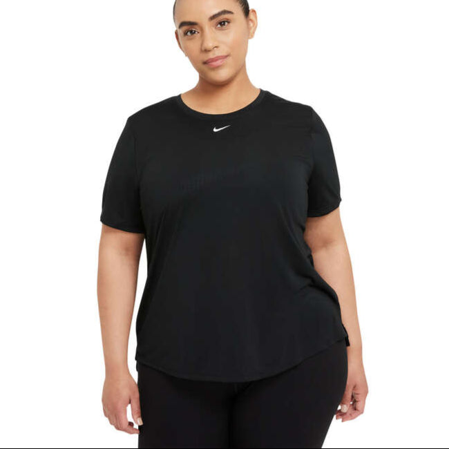 Nike Womens Dri-FIT One Standard Relaxed Tee - Black