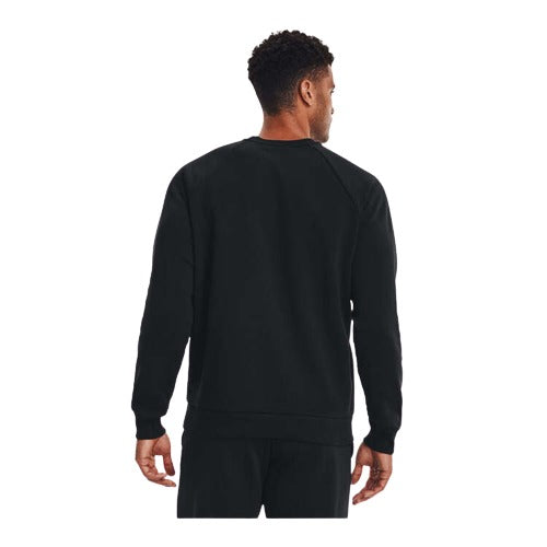 Under Armour Mens UA Rival Fleece Crew - Black