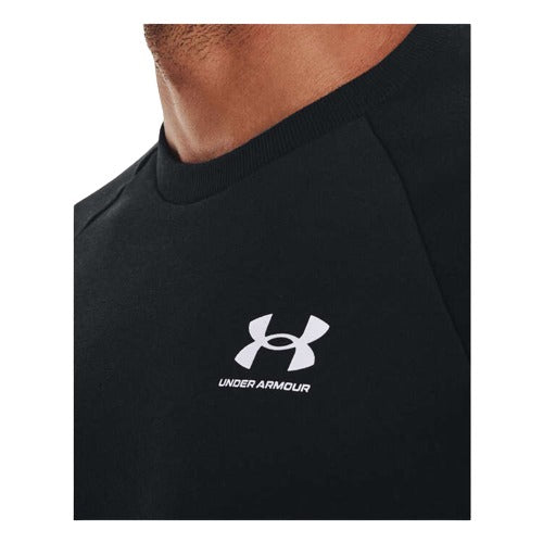 Under Armour Mens UA Rival Fleece Crew - Black