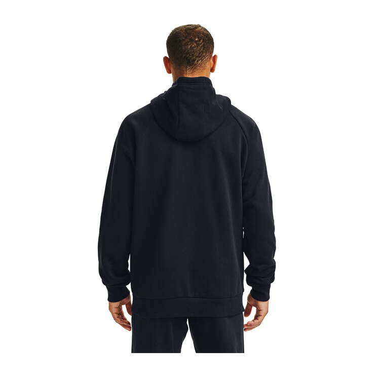 Under Armour Mens Rival Fleece Full-Zip Hoodie - Black