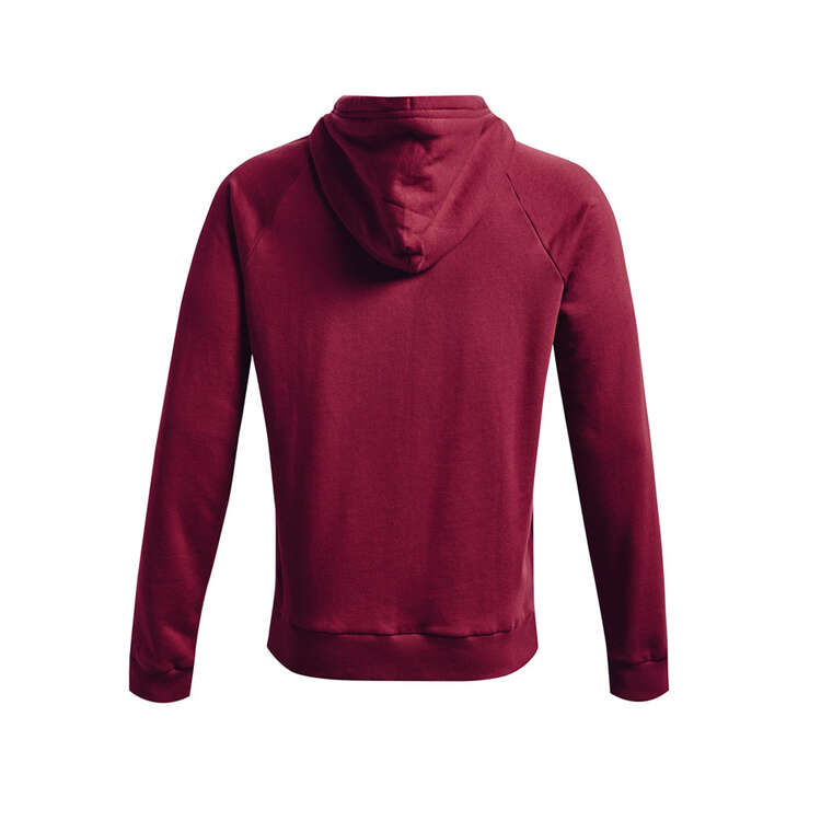 Under Armour Mens Rival Fleece Big Logo Hoodie - Red