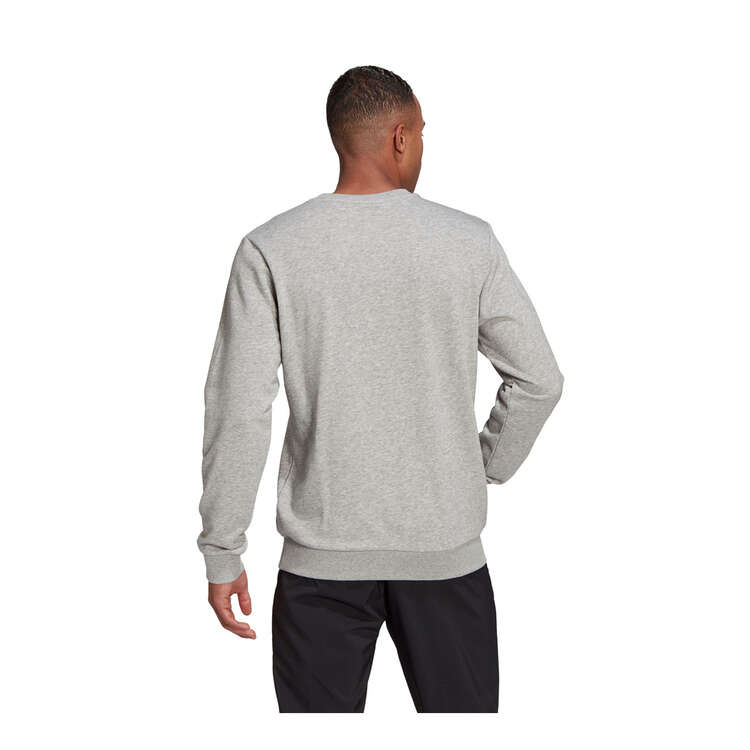 adidas Mens Essentials Big Logo Sweatshirt - Grey