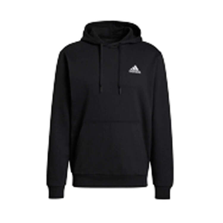 adidas Mens Feel Cozy Pullover Hoodie - Black