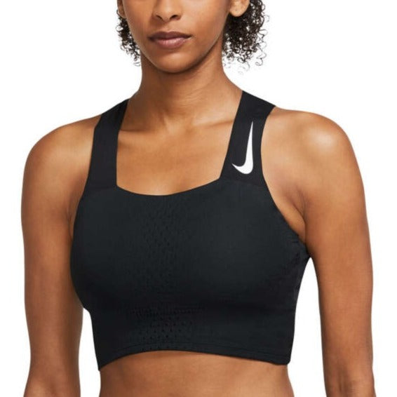 Nike Womens Dri-FIT ADV Aeroswift Racing Lightweight Crop Top - Black