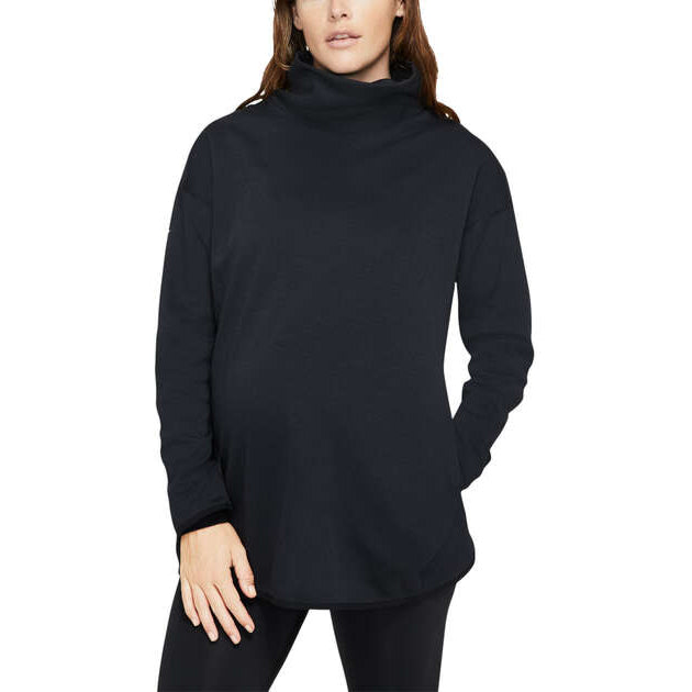 Nike Womens Dri-FIT Maternity Pullover - Black