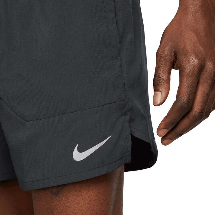 Nike Mens Dri-FIT Stride 5in Polyester Shorts - Black