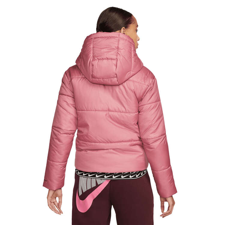 Nike Womens Sportswear Therma-FIT RPL Classic Tape Jacket - Berry