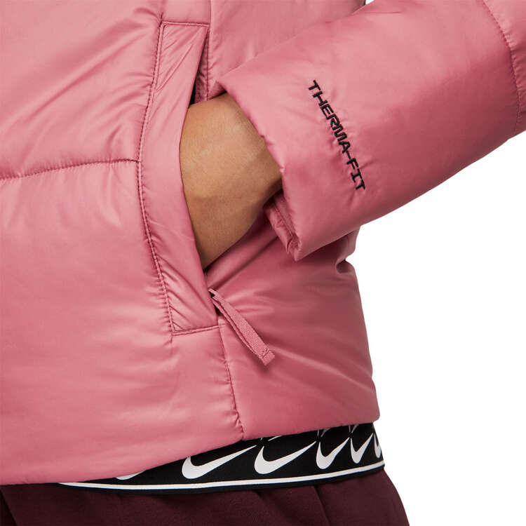 Nike Womens Sportswear Therma-FIT RPL Classic Tape Jacket - Berry