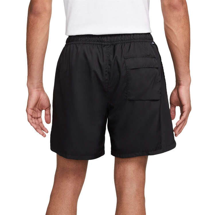 Nike Mens Club Woven Lined Flow Lightweight Shorts - Black