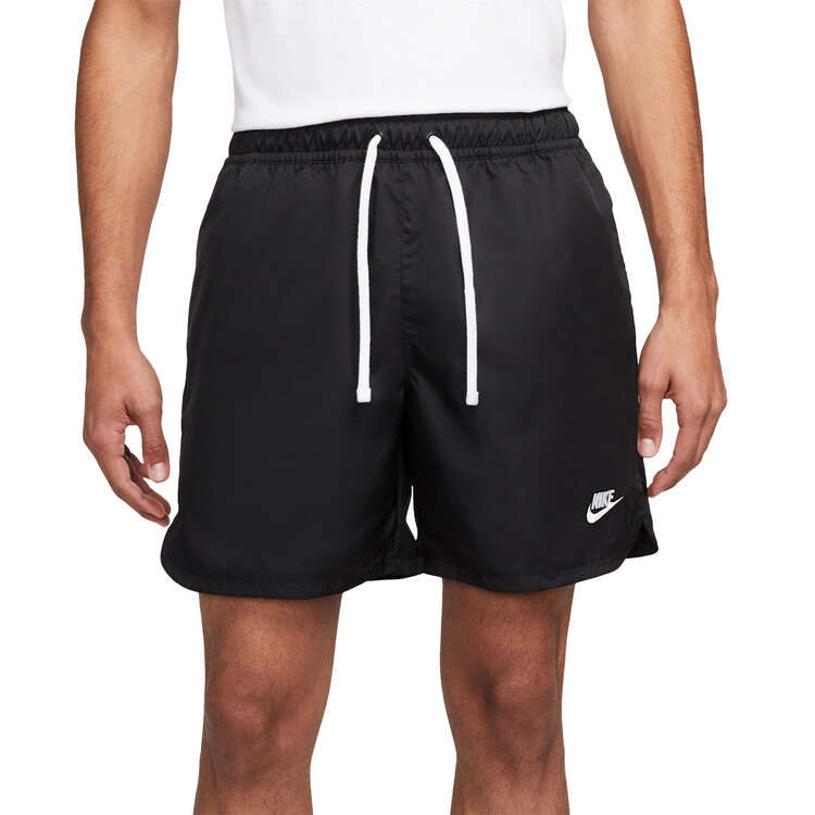 Nike Mens Club Woven Lined Flow Lightweight Shorts - Black