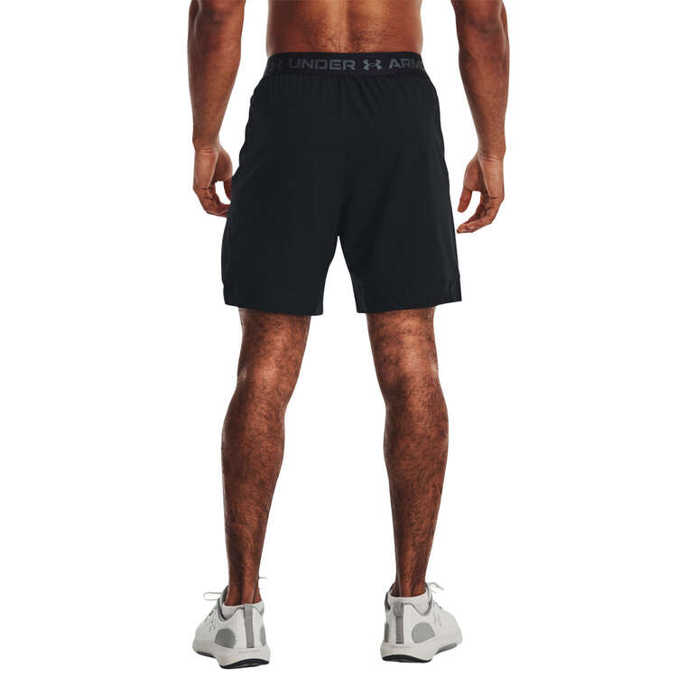 Under Armour Mens UA Vanish Woven 6-inch Polyester Shorts - Black