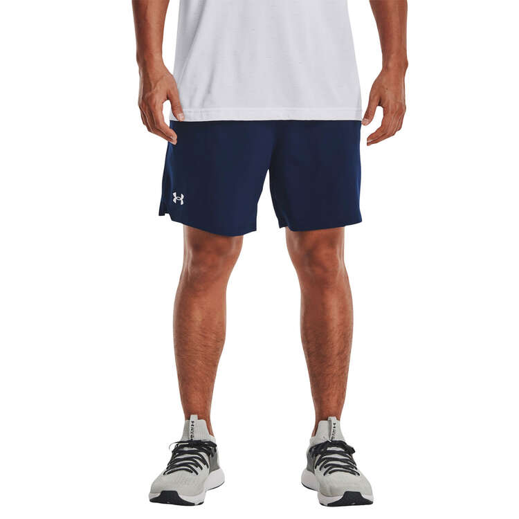 Under Armour Mens UA Vanish Woven 6-inch Polyester Shorts - Navy