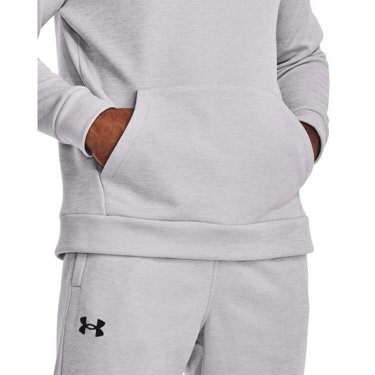 Under Armour Mens Armour Fleece Twist Hoodie - Grey