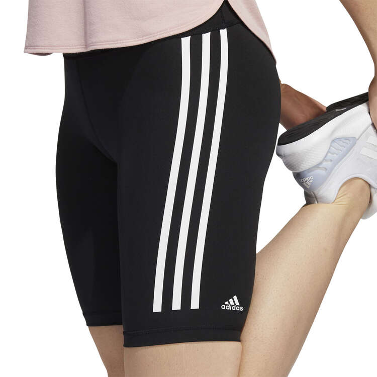 Adidas Womens Performance Optimise High Rise Bike Shorts - Black