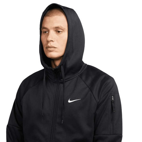 Nike Mens Therma-FIT Full-Zip Hoodie - Black