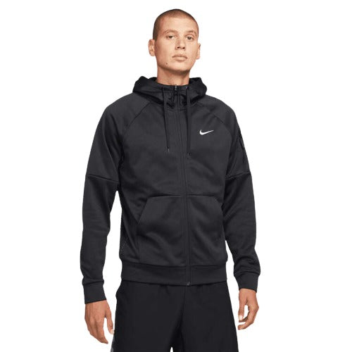 Nike Mens Therma-FIT Full-Zip Hoodie - Black