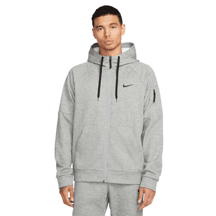 Nike Mens Therma-FIT Full-Zip Hoodie - Grey