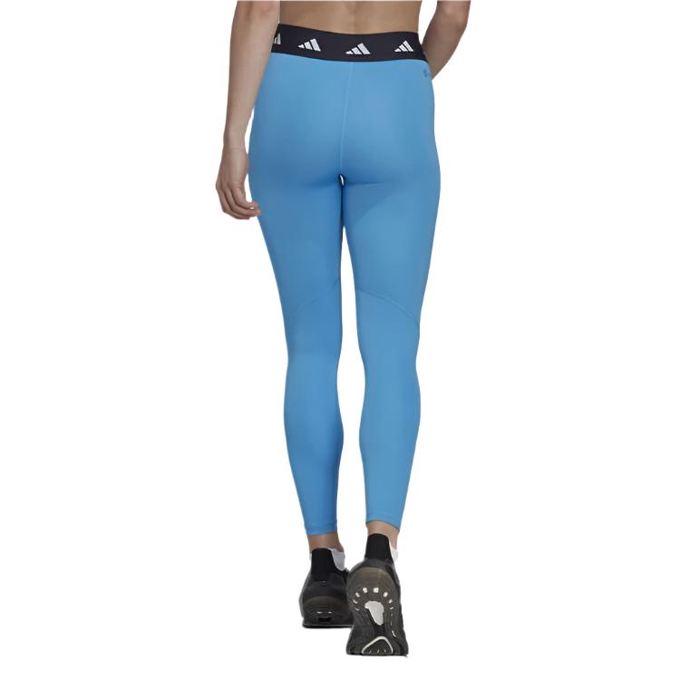 Adidas Womens Techfit AEROREADY 7/8 Training Tights - Blue