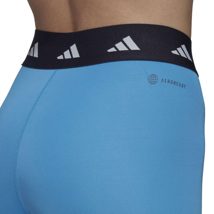 Adidas Womens Techfit AEROREADY 7/8 Training Tights - Blue