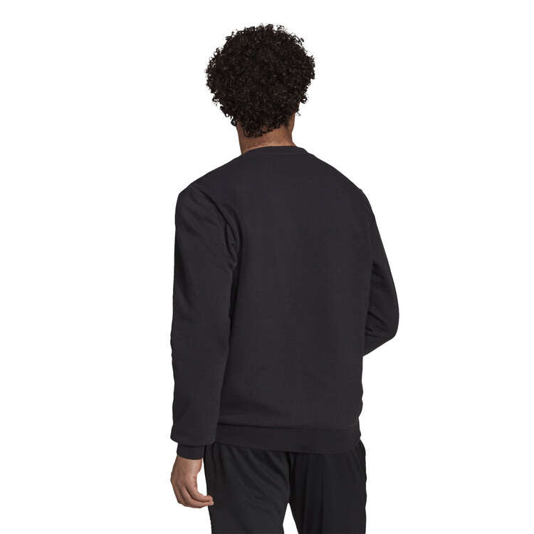 adidas Mens Essentials Feelcozy Sweatshirt - Black