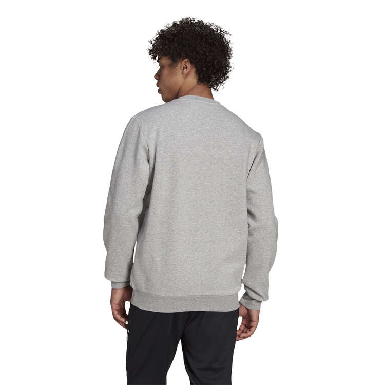 adidas Mens Essentials Feelcozy Sweatshirt - Grey