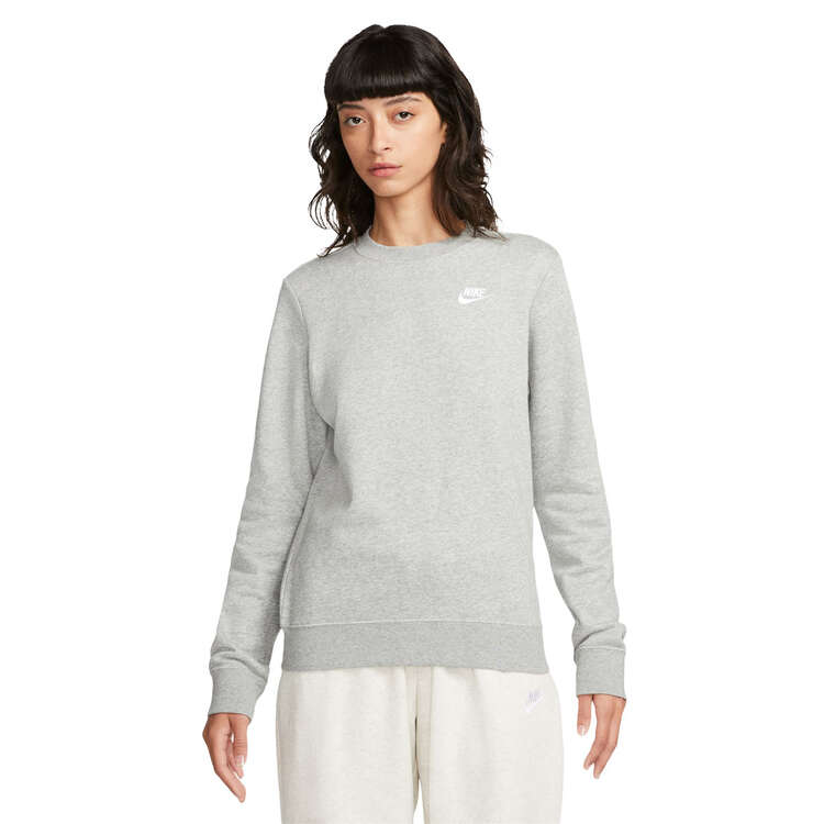 Nike Sportswear Womens Club Sweatshirt - Grey