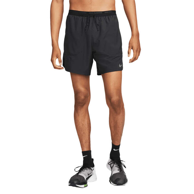 Nike Mens Dri-FIT Stride 2-in-1 Running Lighweight Shorts - Black