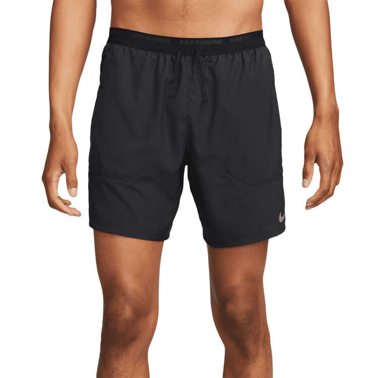 Nike Mens Dri-FIT Stride 2-in-1 Running Lighweight Shorts - Black