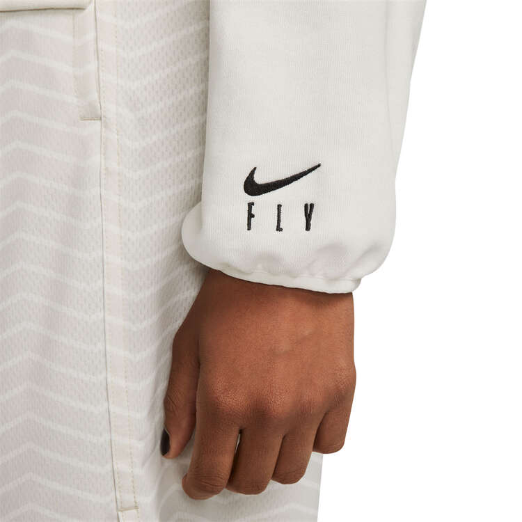 Nike Womens Swoosh Fly 1/4 Zip Basketball Sweatshirt - Grey